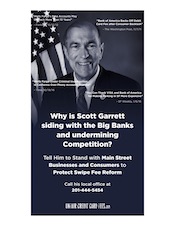 Urge Congress to oppose the CHOICE Act and protect debit swipe fee reform